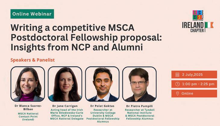 News from the MCAA - Writing a competitive MSCA Postdoctoral Fellowship proposal: Insights from NCP and Alumni - September 2025