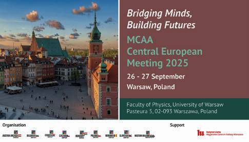 News from the MCAA - Bridging Minds, Building Futures: MCAA Central European Event 2025 - September 2025